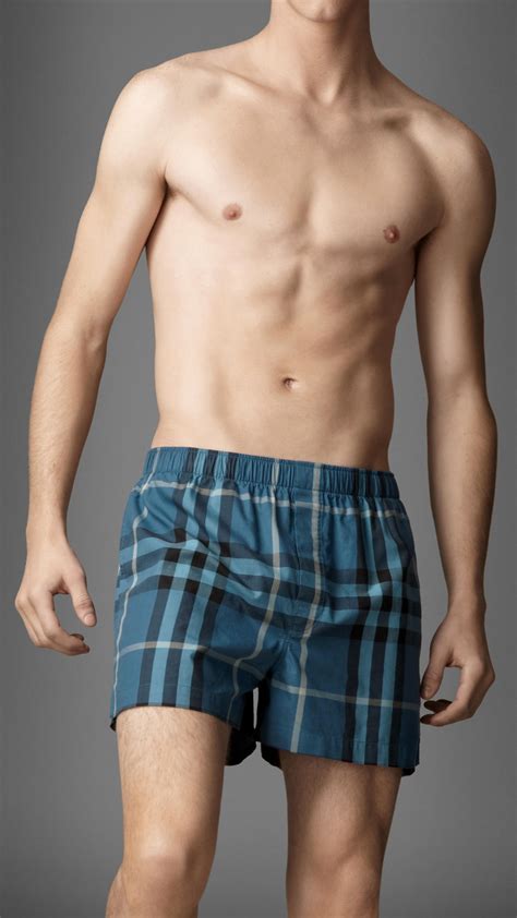 burberry check boxer shorts|burberry boxer shorts for men.